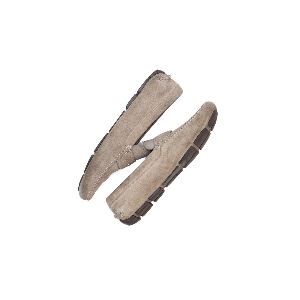 Prada Men’s Grey Suede Driving Loafers – Size US 9 / EU 42 / UK 8 – Made in Ital - Picture 4 of 9